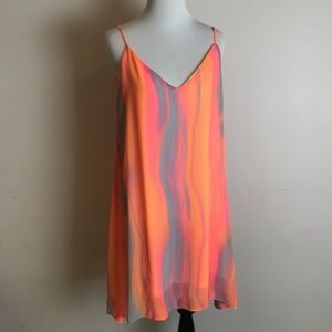 Buddy love pink slip dress